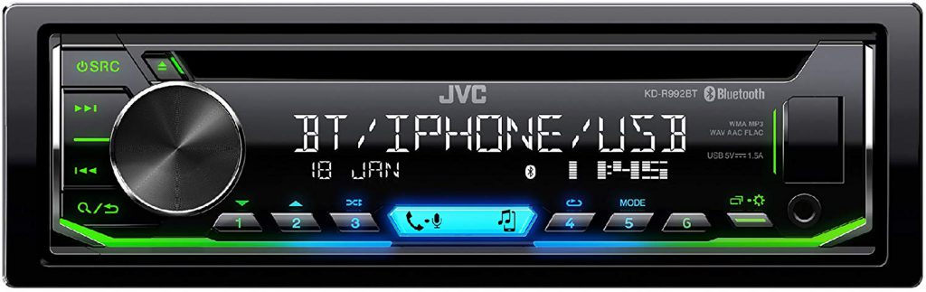JVC KDR992BT CDReceiver Testbericht